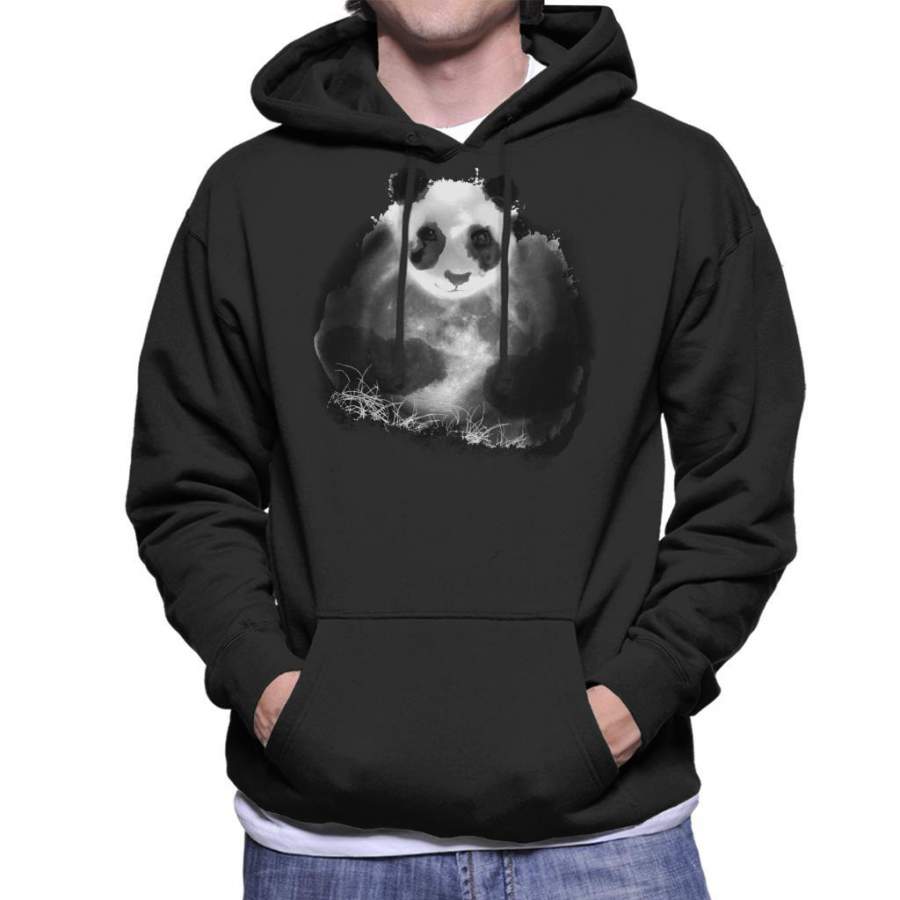 Panda Moon Men’s Hooded Sweatshirt