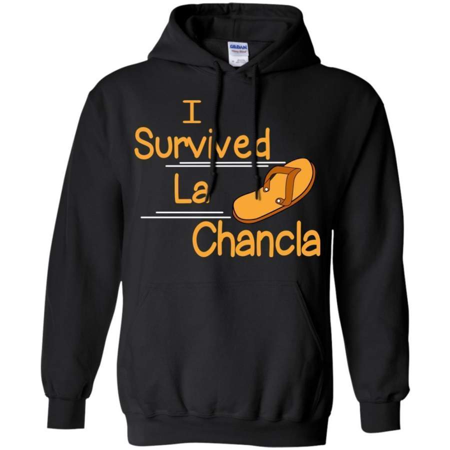 AGR I Survived La Chancla Funny Mexican Humor Shirt