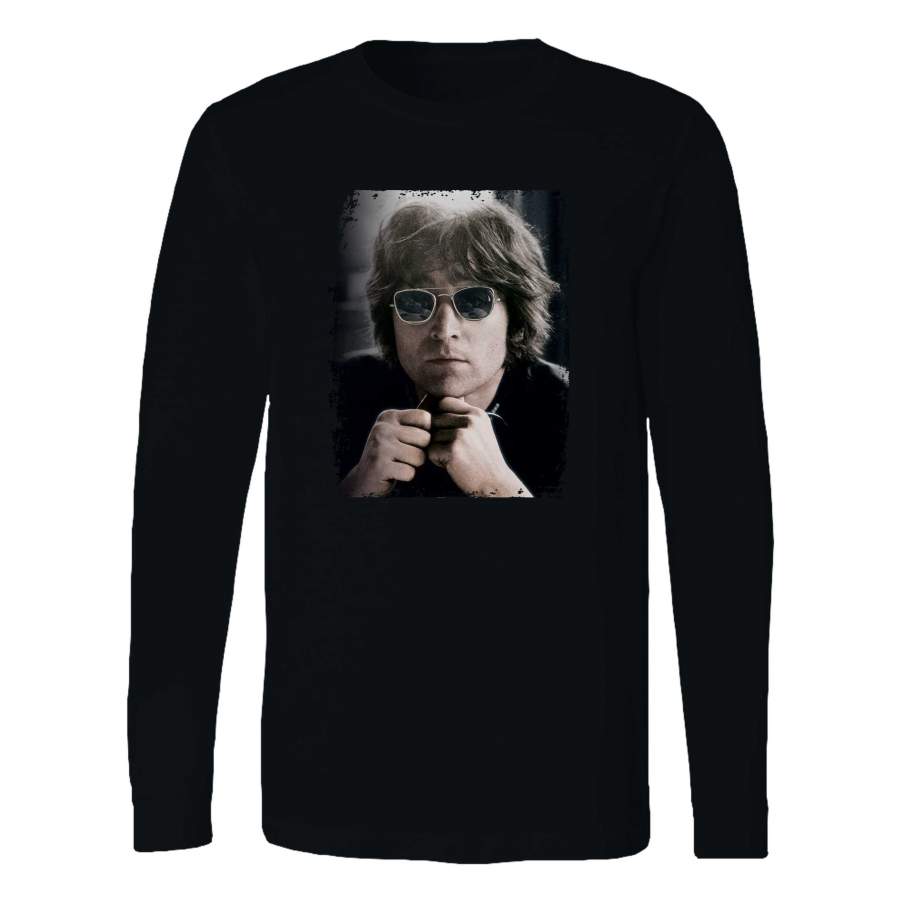 John Lennon Glasses Long Sleeve T-Shirt