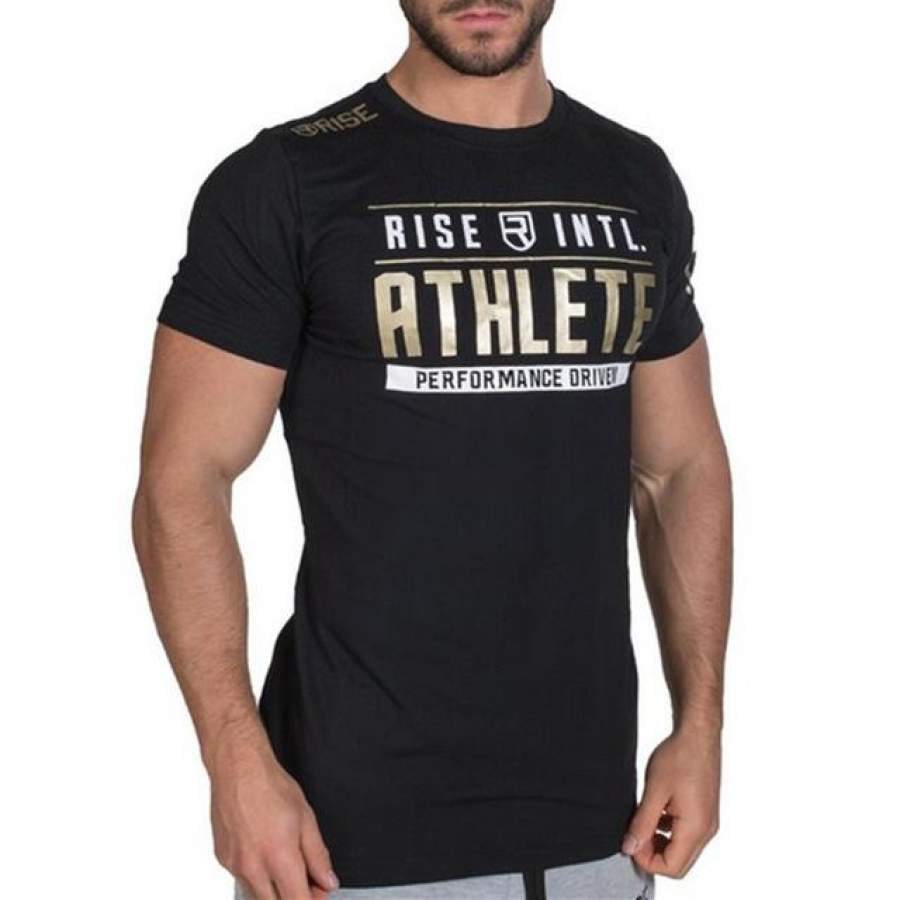 Summer New Gyms Cotton T shirt Fitness Bodybuilding Shirts Short Sleeve Male Fashion Casual Tees Tops Clothing