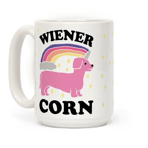 Wienercorn Dachshund Unicorn Coffee Mug