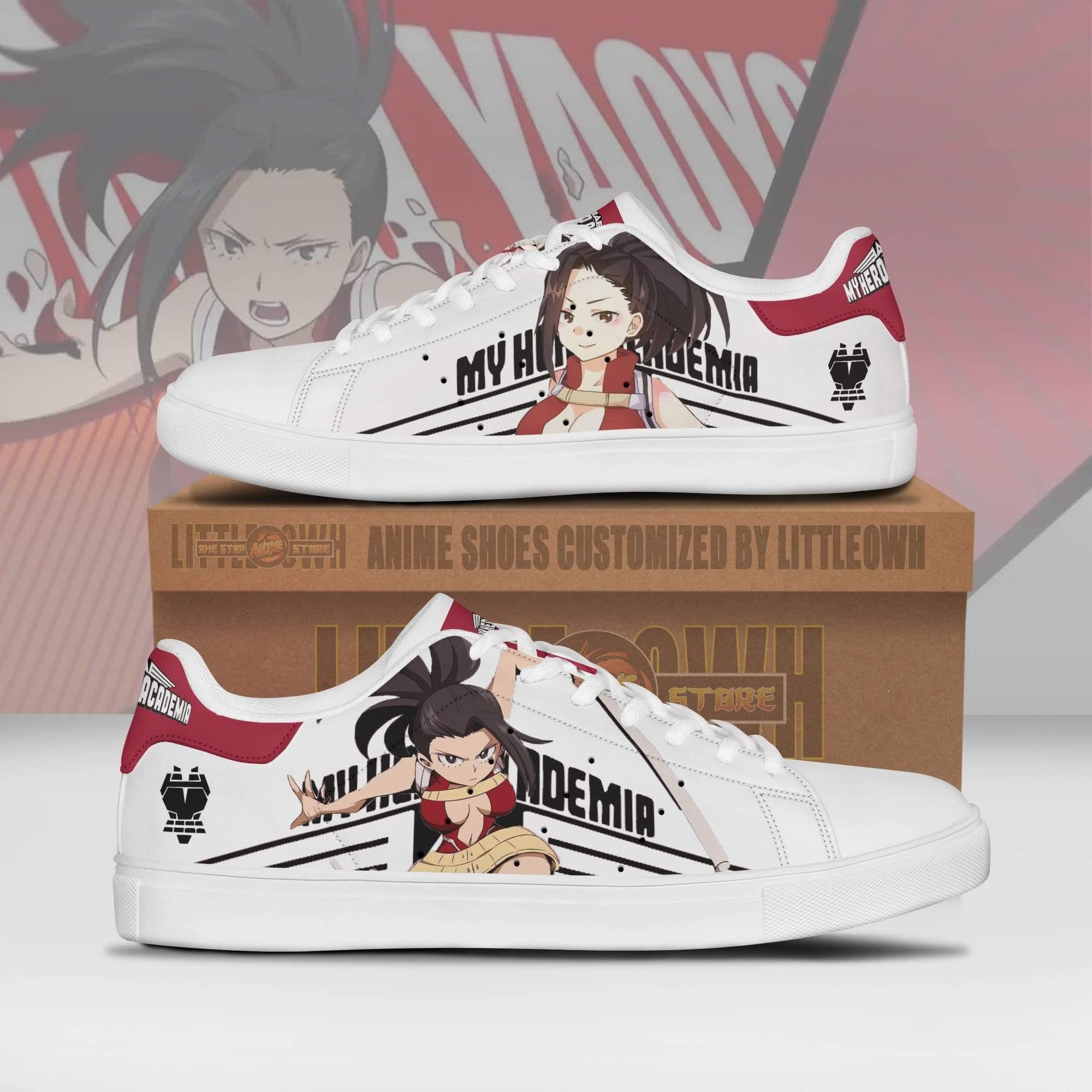 Momo Yaoyorozu Sneakers Custom My Hero Academia Anime Shoes