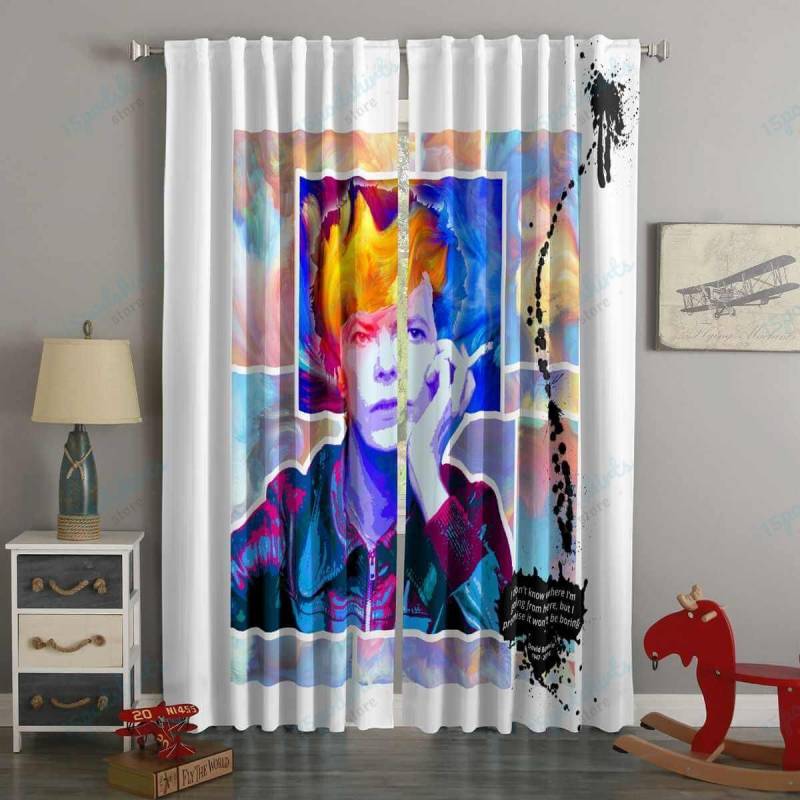 3D Printed David Bowie Style Custom Living Room Curtains