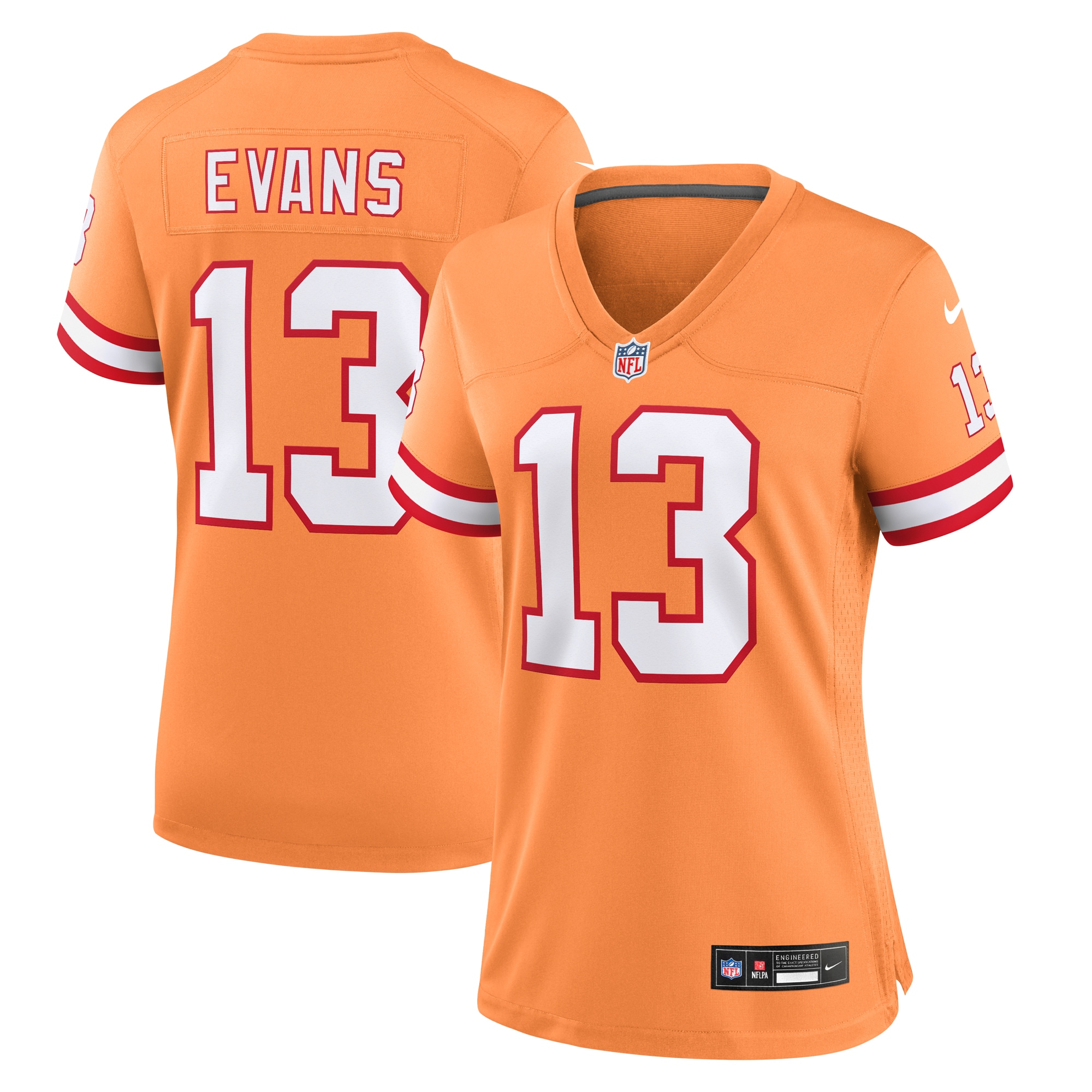 Women’s Tampa Bay Buccaneers Mike Evans Orange Player Jersey