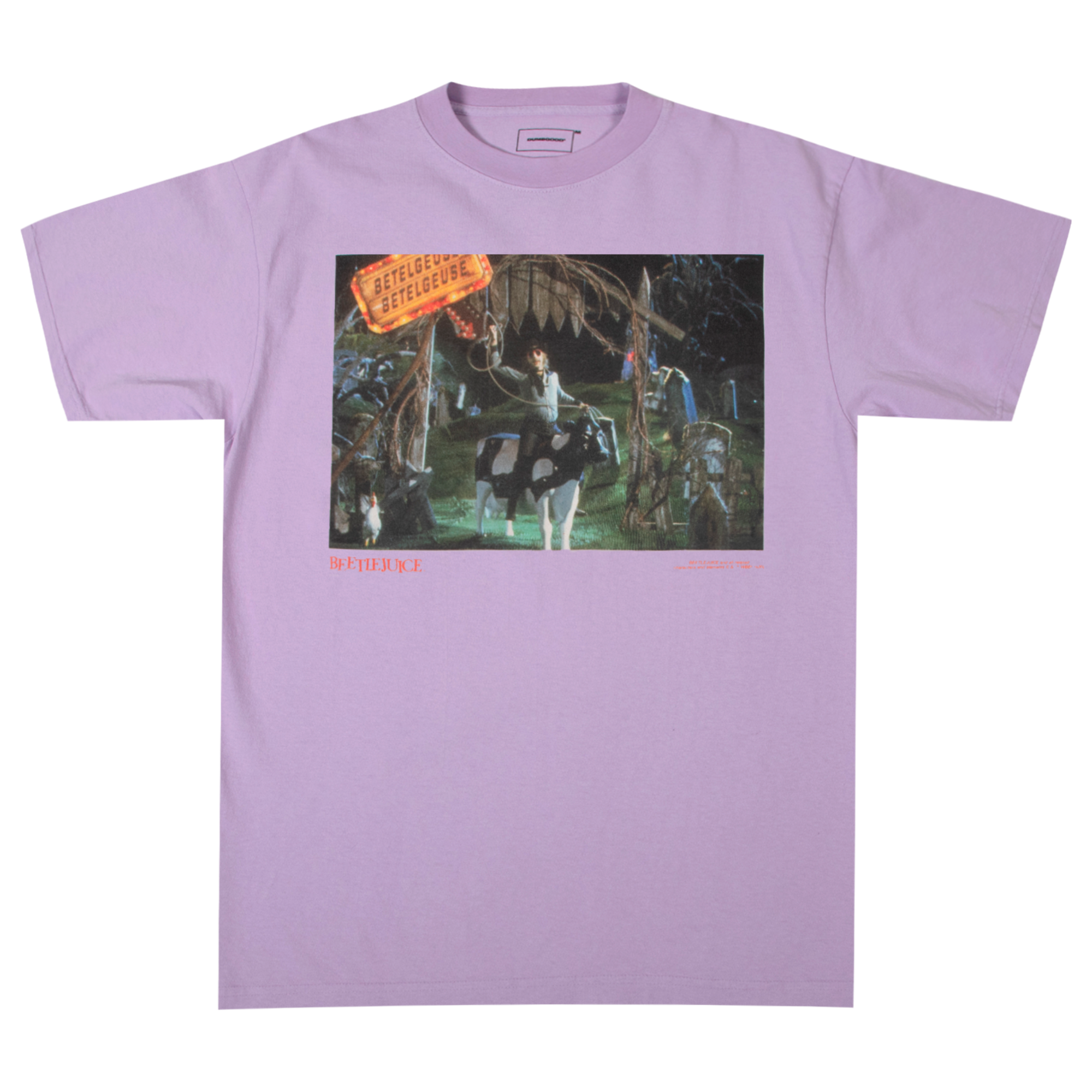 Cow Lavender Tee