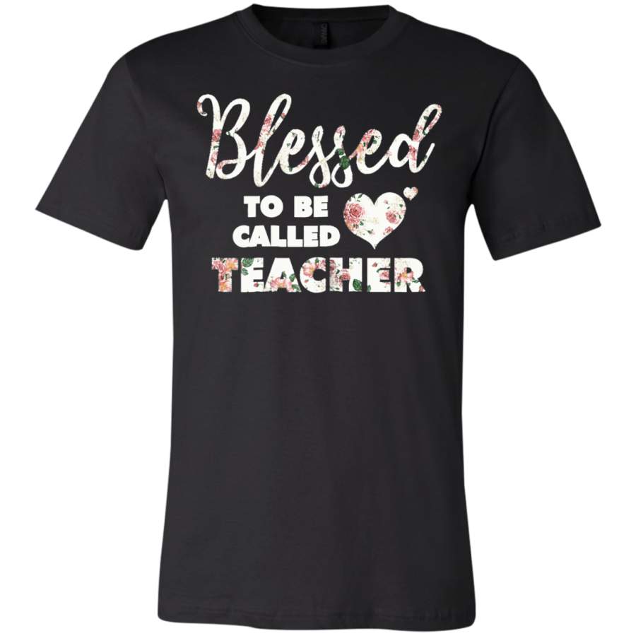 AGR Blessed To Be Called Teacher T-Shirt  USA