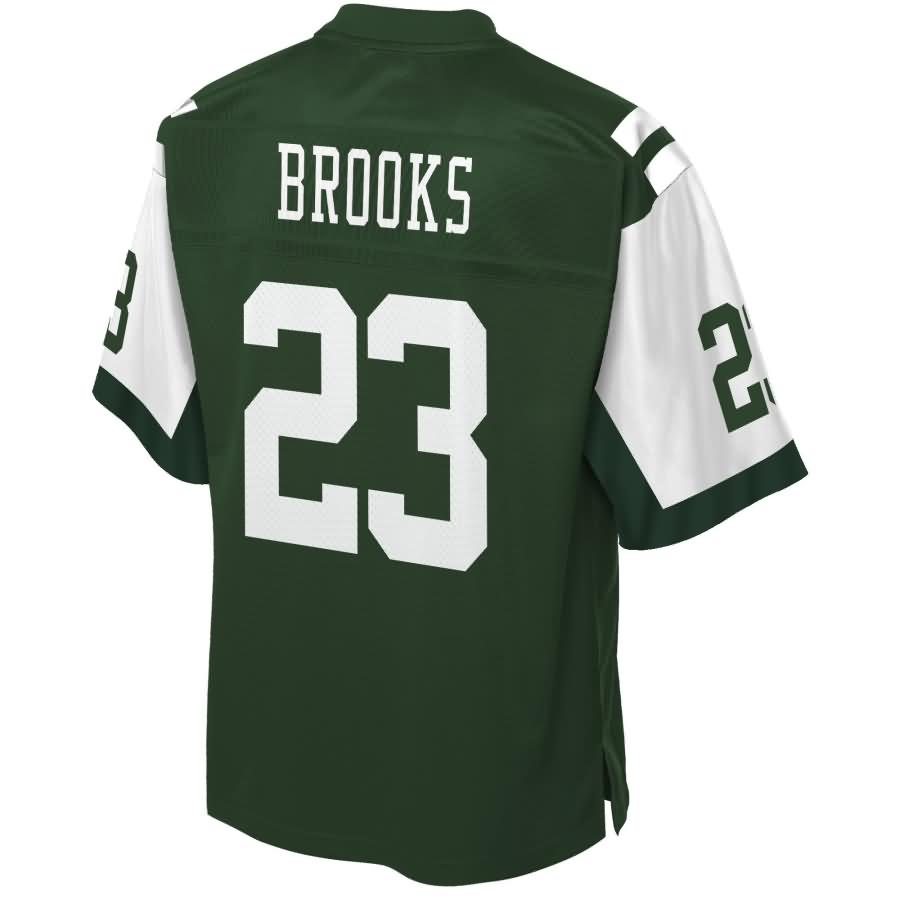 Terrence Brooks New York Jets NFL Pro Line Team Color Player Jersey – Green