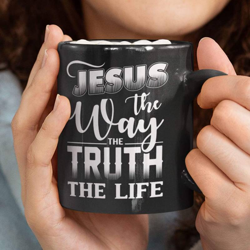 Jesus the way the truth the life coffee mug