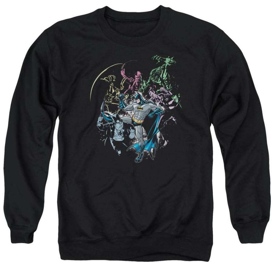 Batman – Surrounded Adult Crewneck Sweatshirt