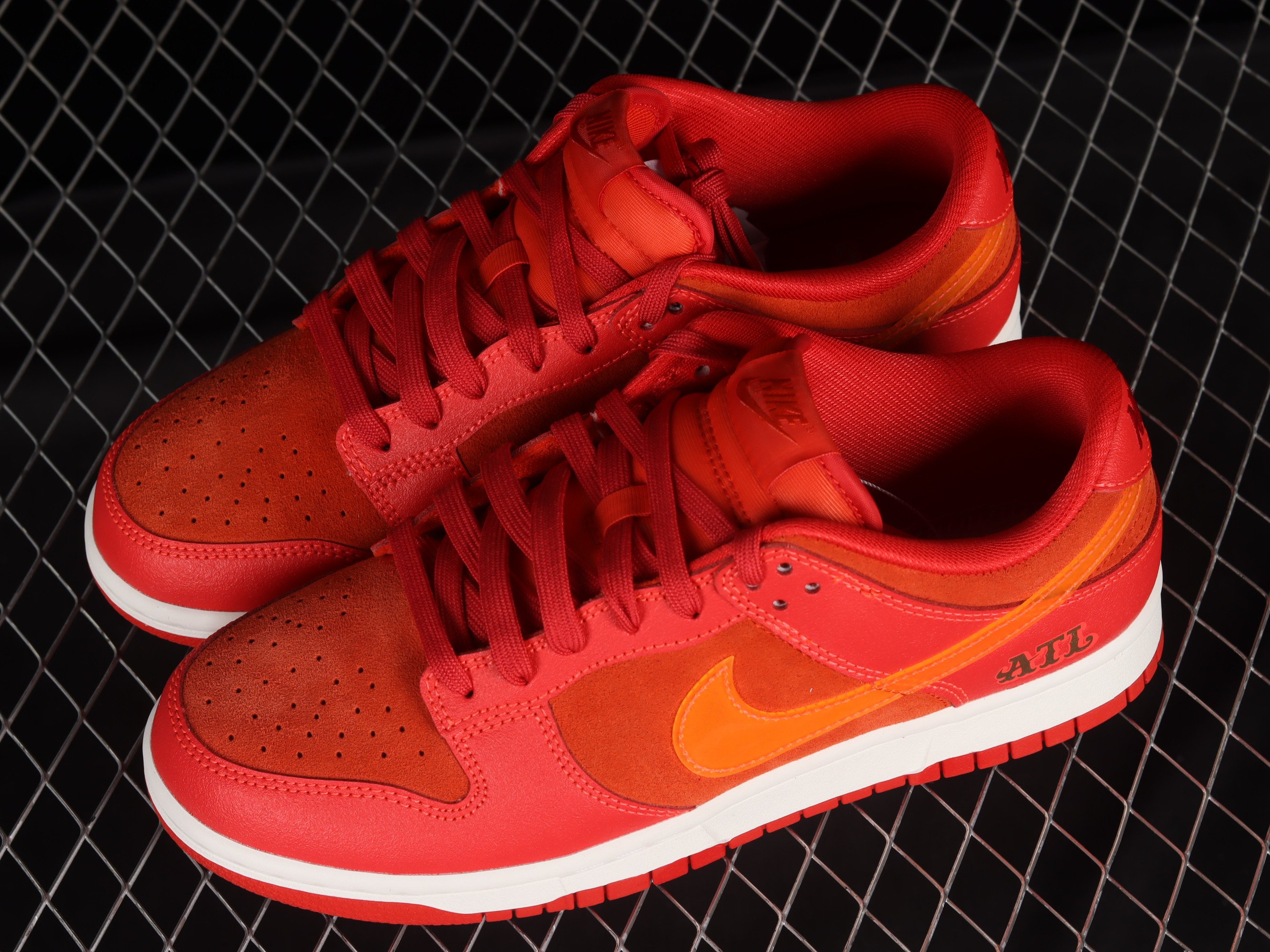 Nike Dunk Low ‘ATL’ Shoes Sneakers – Red SNK738325198