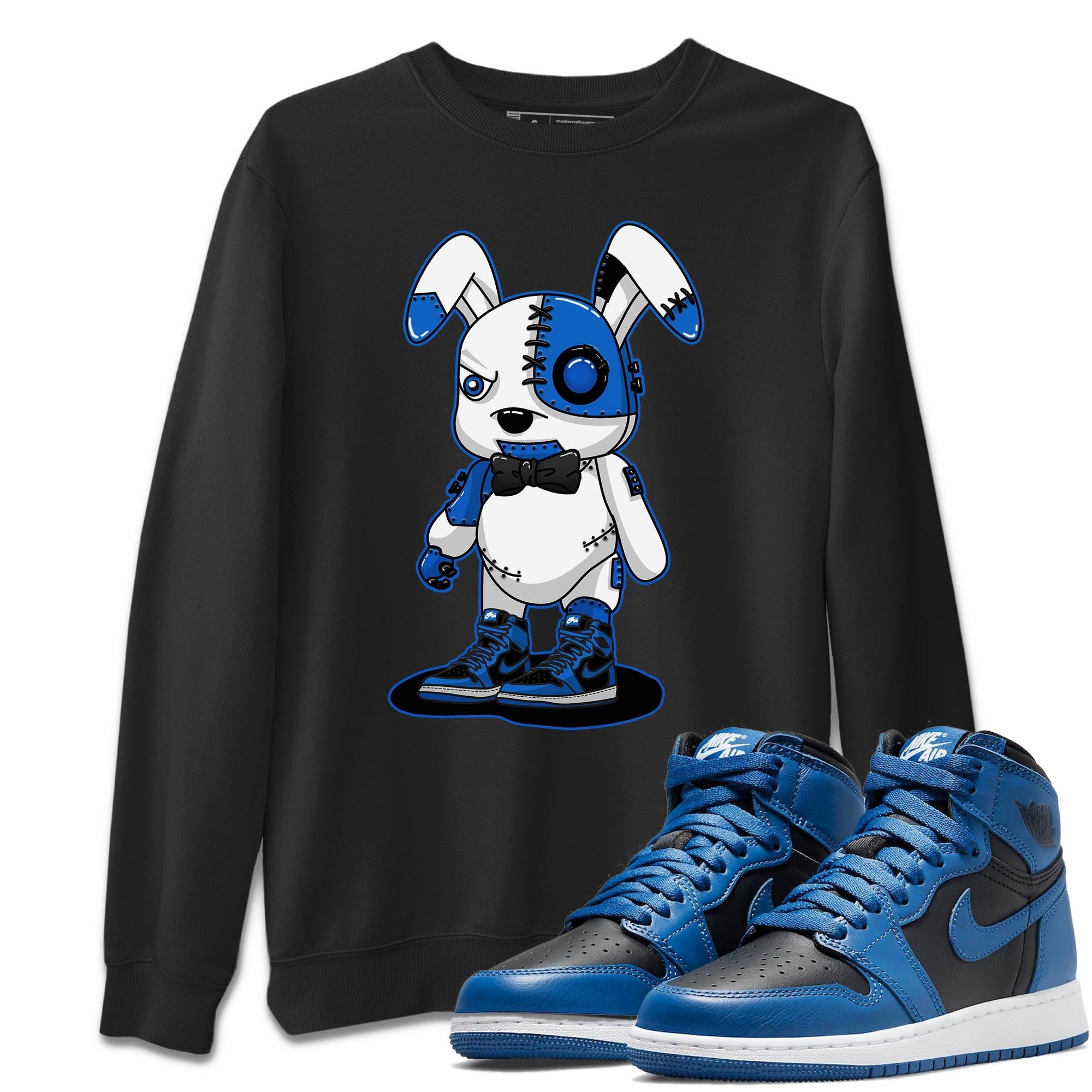 Cyborg Bunny Sweatshirt – Air Jordan 1 Dark Marina Blue