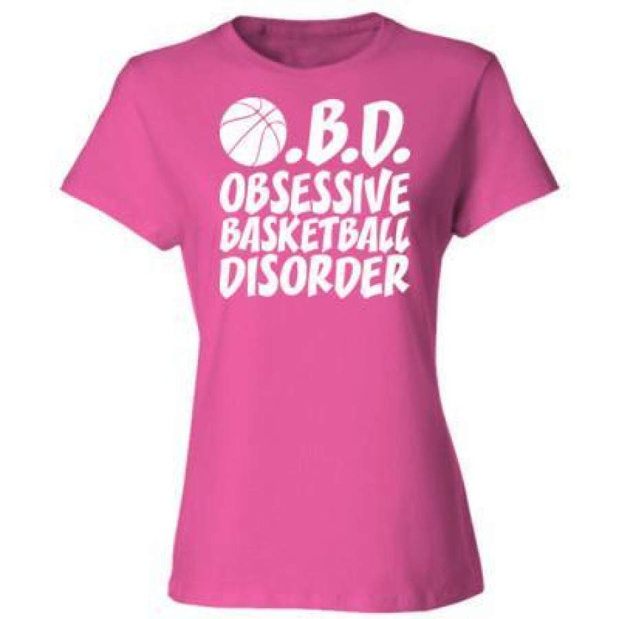 AGR BD Obsessive Basketball Disorder – Ladies’ Cotton T-Shirt