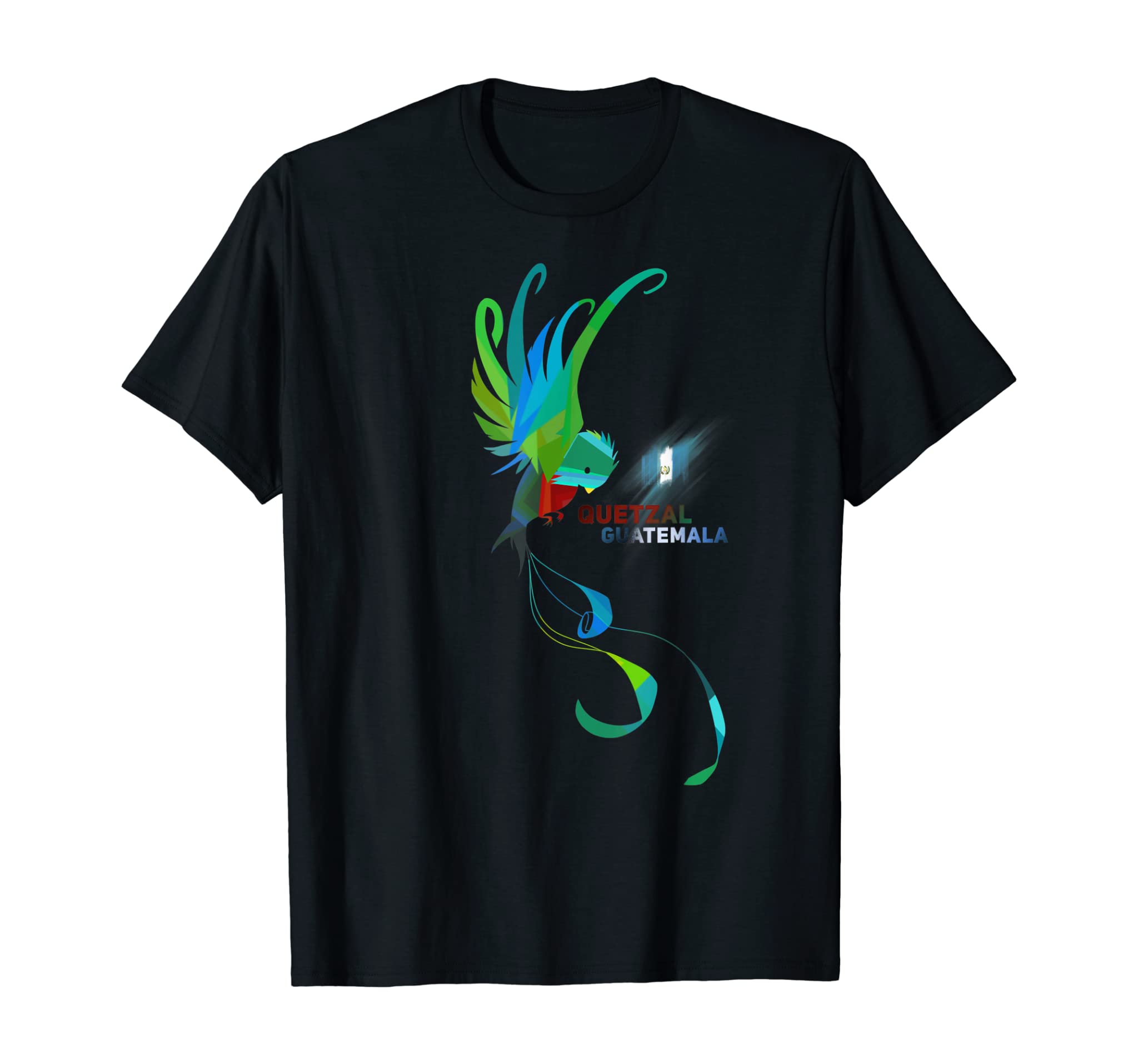 Guatemala T shirt National Bird- Quetzal