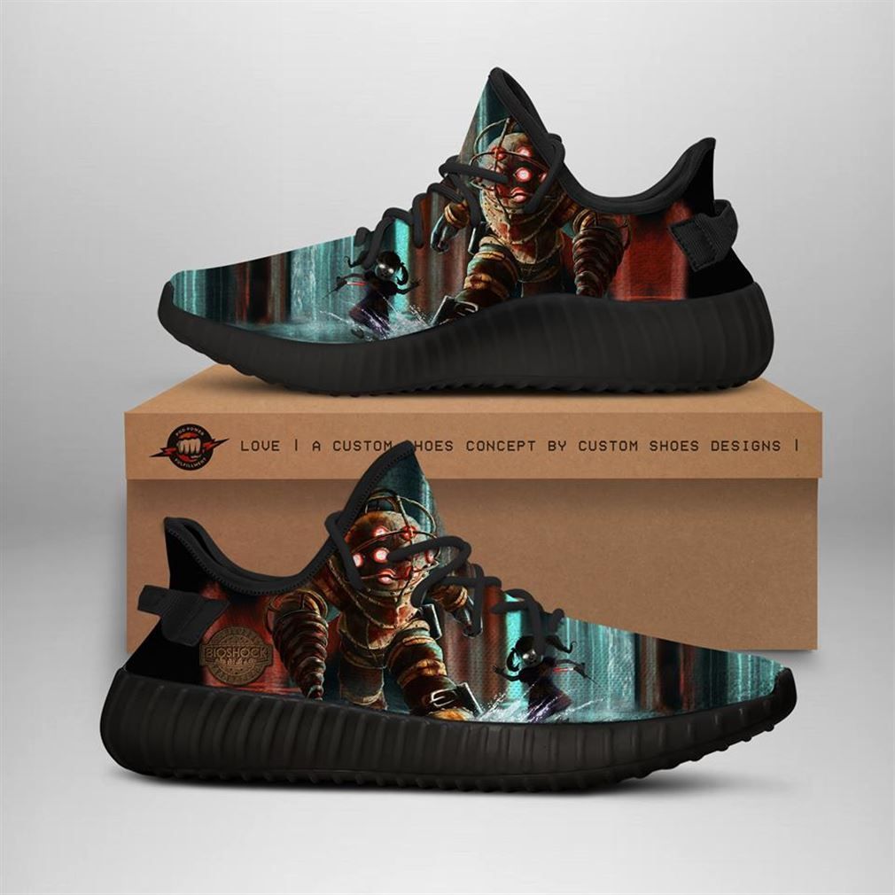 Bioshock Yeezy Sneakers Shoes