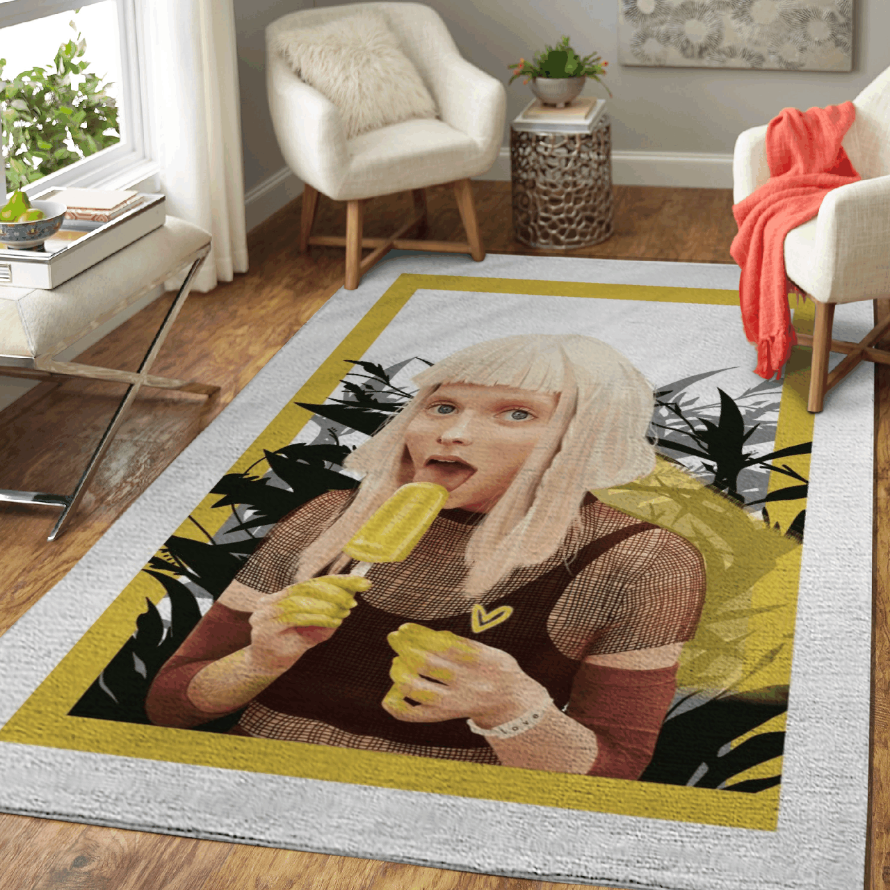 Aurora – Music Art For Fans Area Rug Carpet
