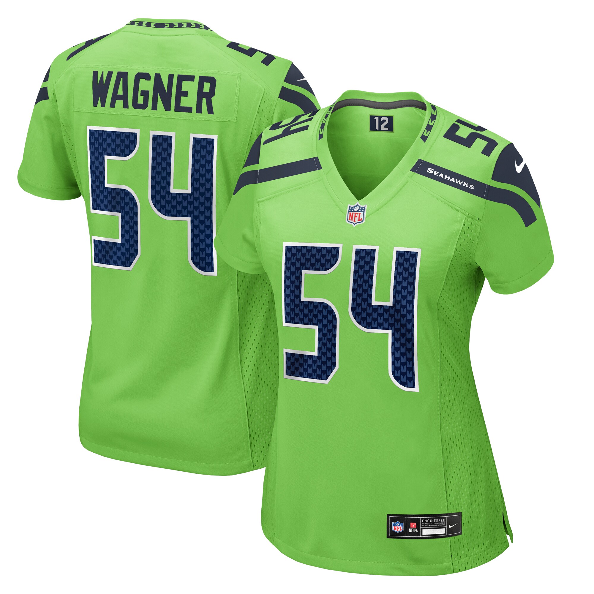 Women’s Seattle Seahawks Bobby Wagner Neon Green  Game Jersey