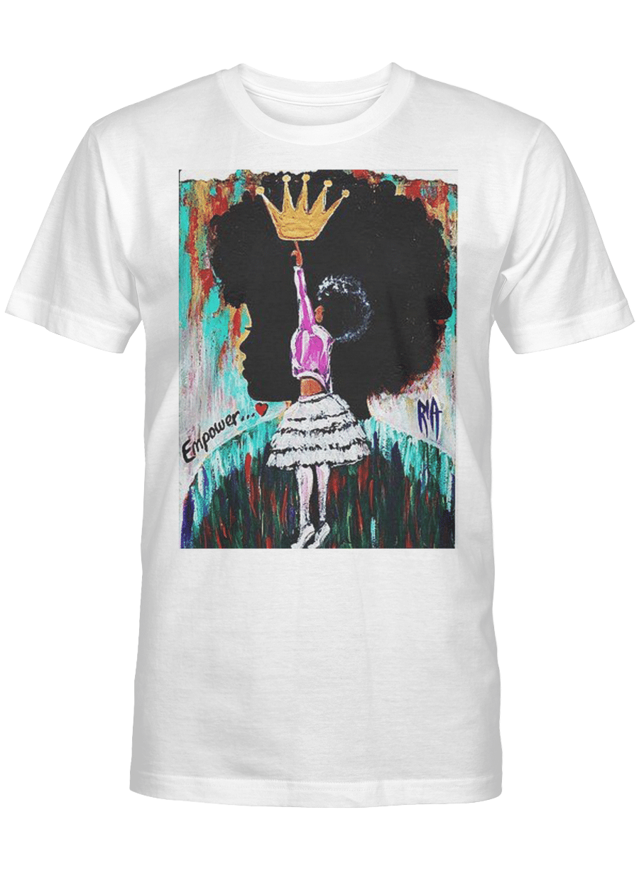 Black Queen Shirt Afro Natural Hair Queen Tshirt