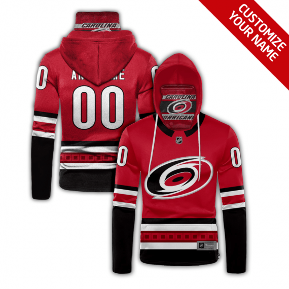 Gift Ideas Personalized Carolina Hurricanes Bandana Hoodie Mh57