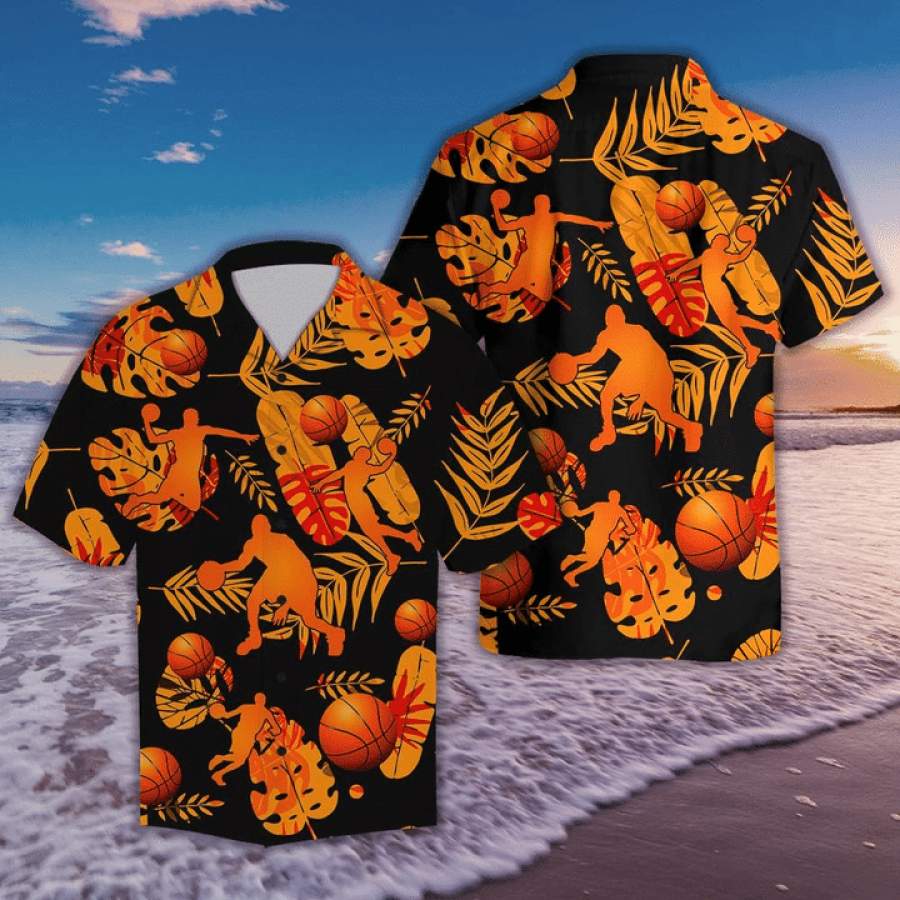 Basketball Player Hawaii Aloha Shirts Ha40754