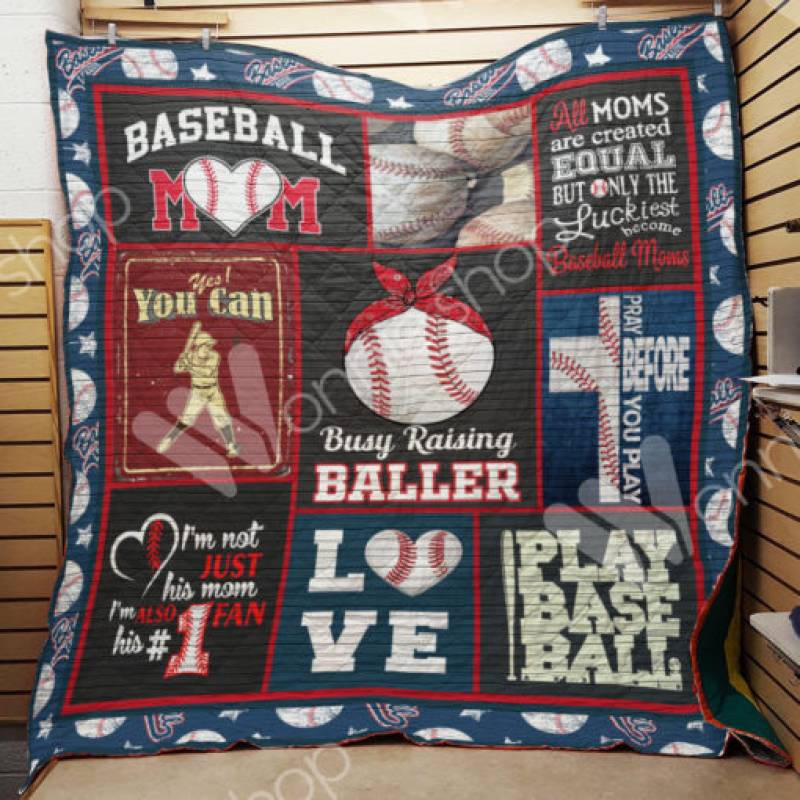 Baseball Mom M1903 85O35 Blanket