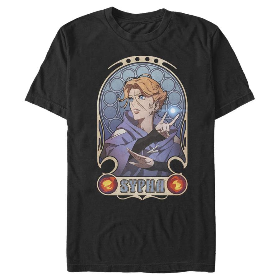 Castlevania Men’s Sypha Classic Portrait  T Shirt