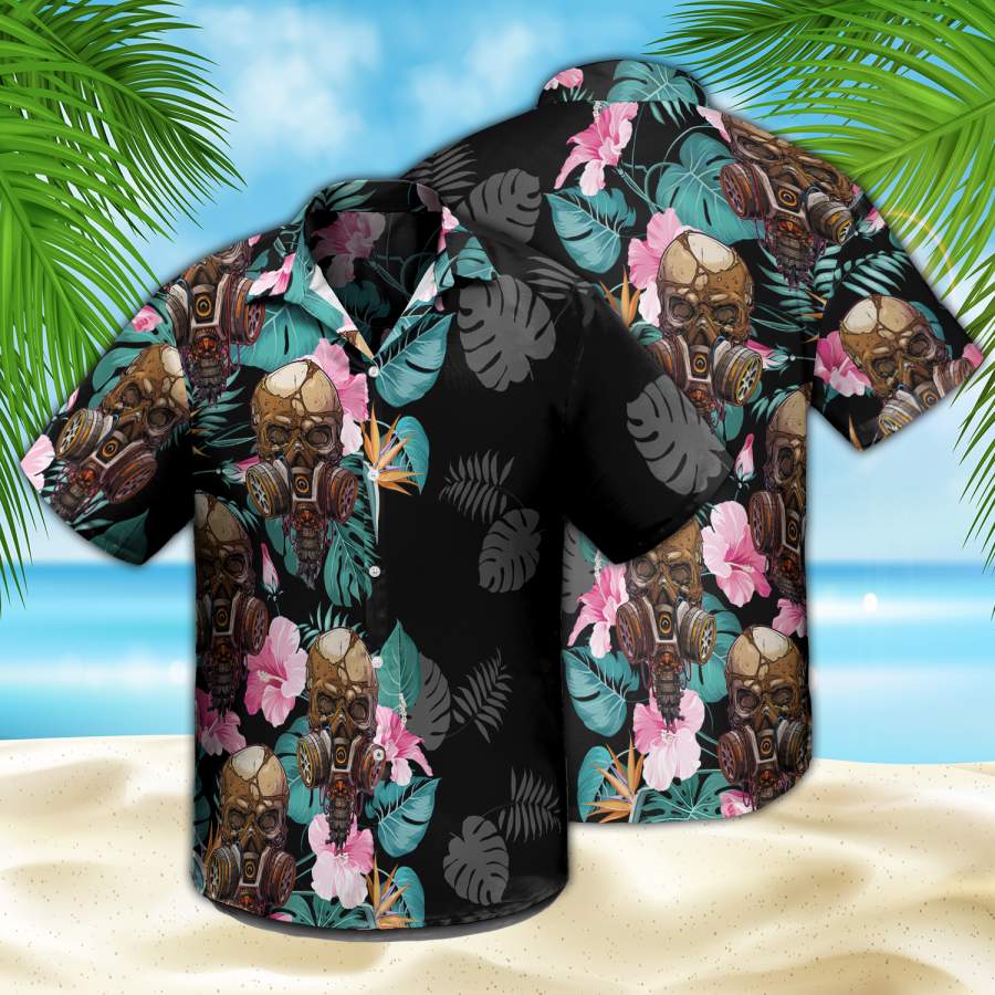 Skull Hawaiian Shirt Ha27263