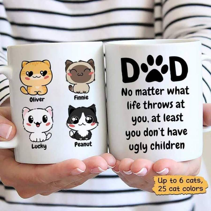 Cat Parents Beautiful Children Personalized Mug