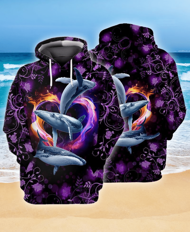 Dolphin Hippie Gift  For Men And Women 3D Hoodie Zip Hoodie Y97