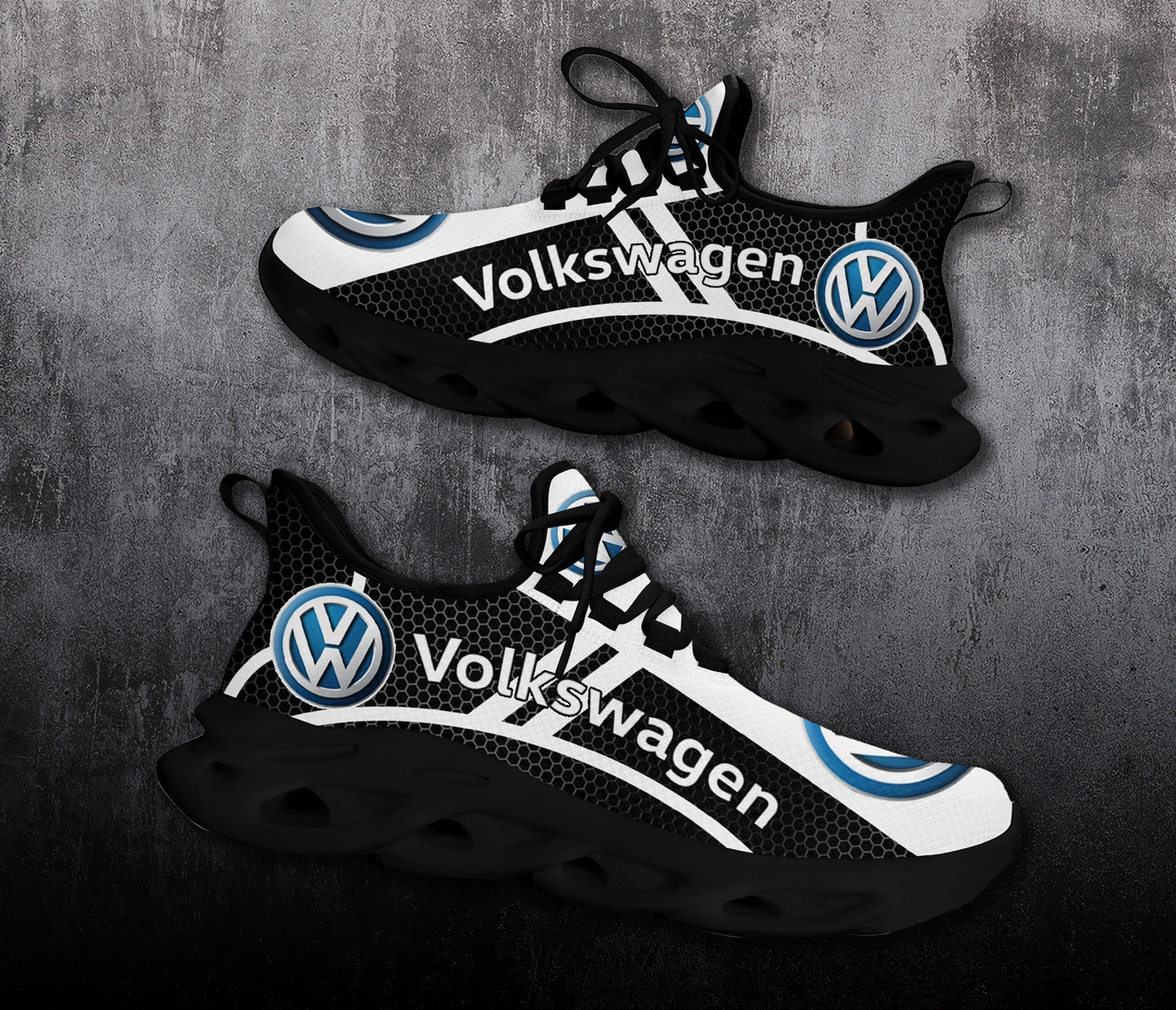 Volkswagen Max Soul Sneakers Running Sports Shoes White Ver