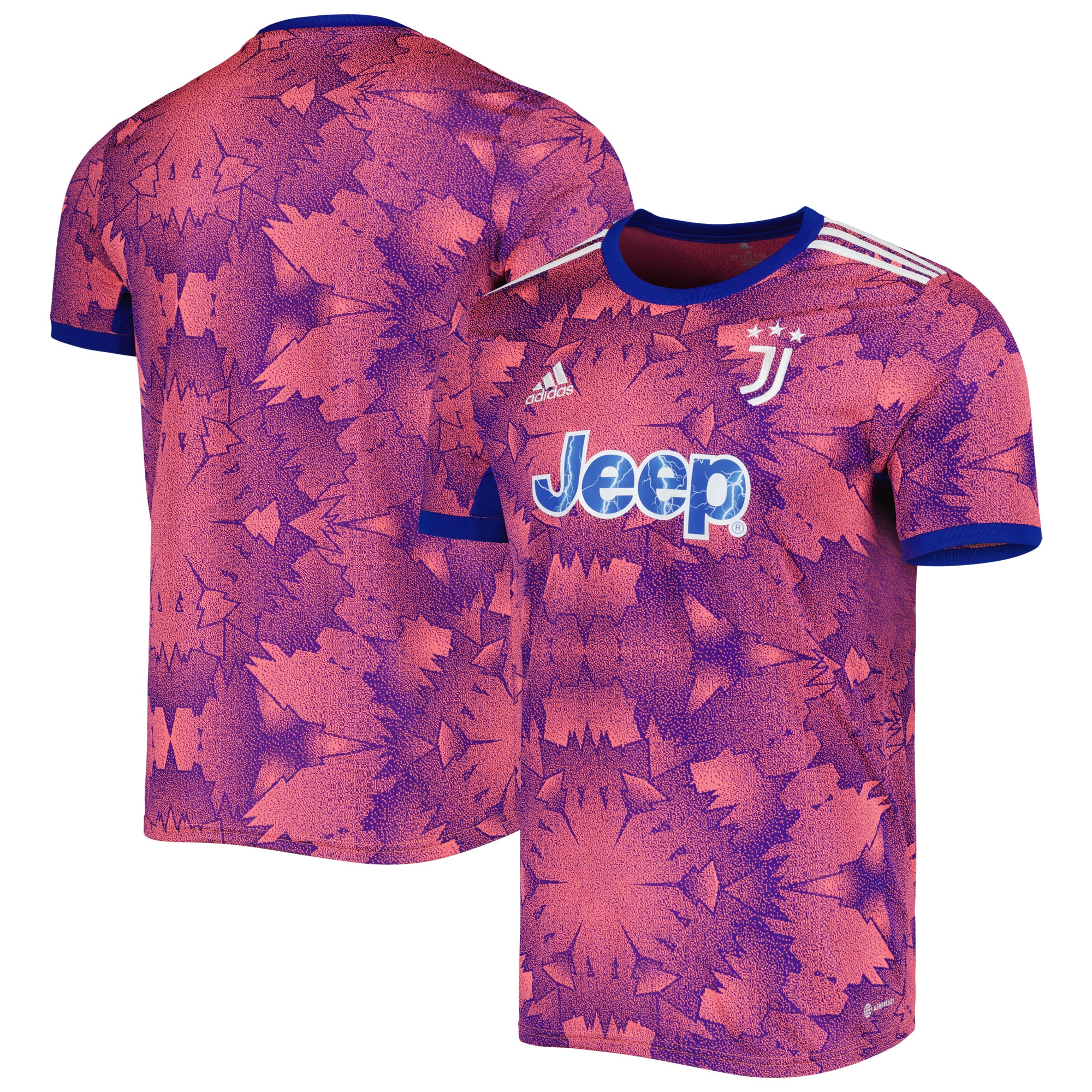 Juventus 2022/23 Third Replica Jersey – Pink/Blue