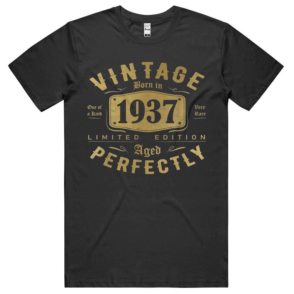 84th Birthday Gifts For Women Men 84 Year Old Vintage 1937 T-shirt