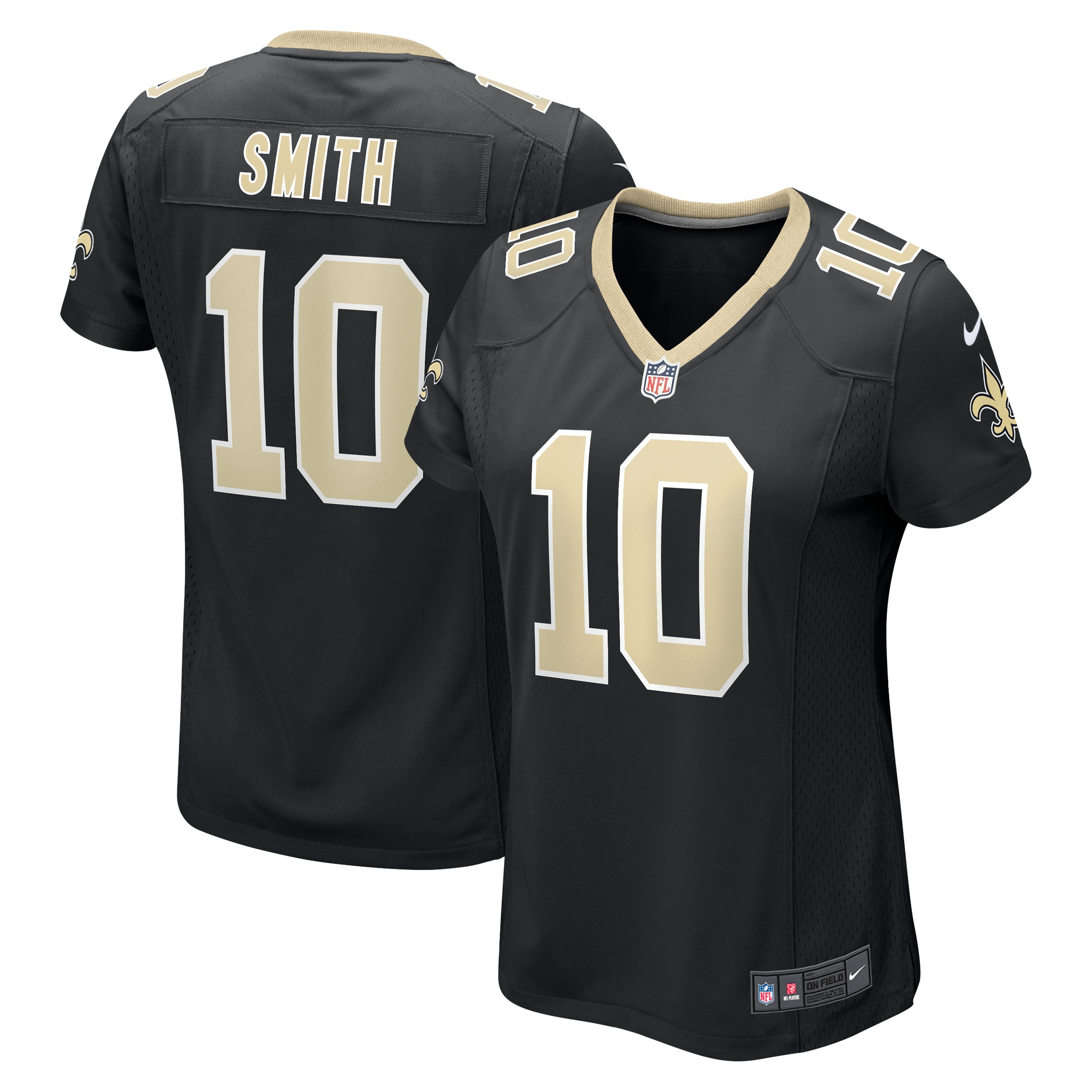 Tre'Quan Smith New Orleans Saints Women's Game Jersey – Black