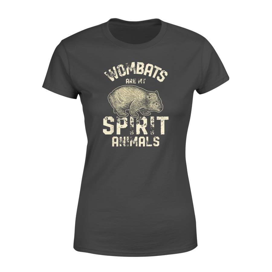 Spirit Animal Wombat T Shirt Outback Australia Animal Gift – Standard Women’s T-shirt