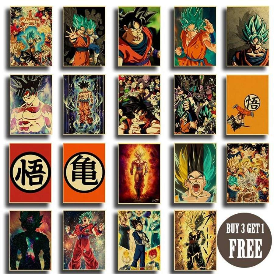 Saiyan Saga Posters Poster Ver_9937