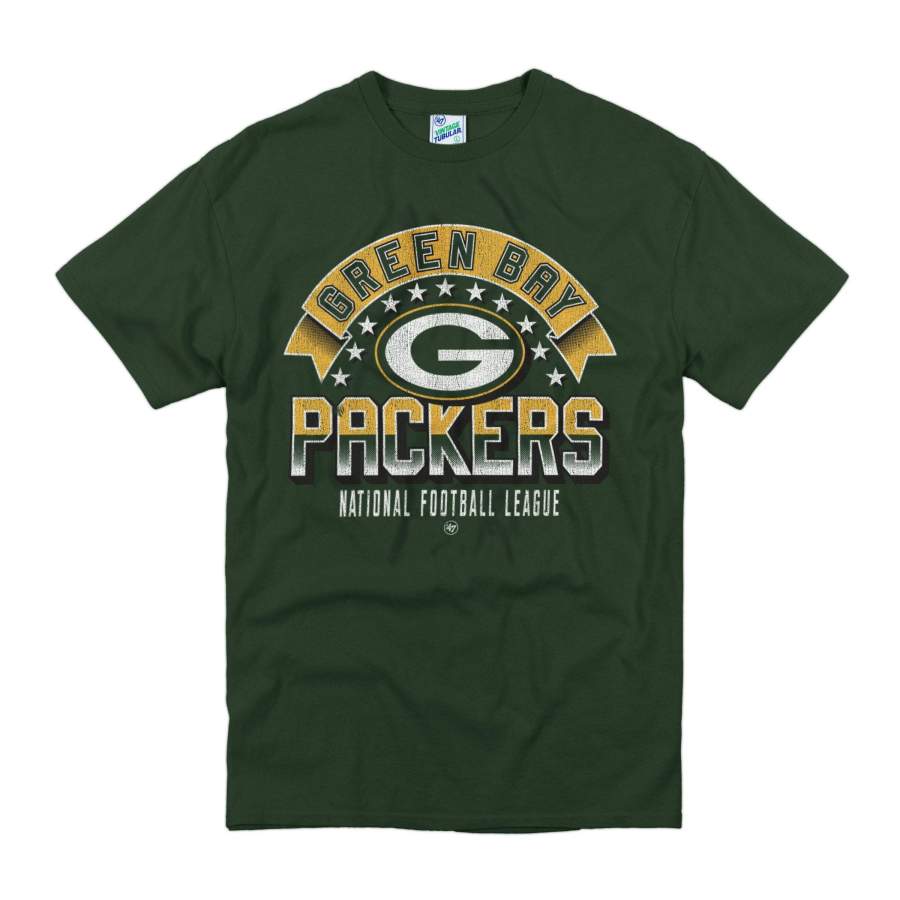 Green Bay Packers Show Stopper ’47 Vintage Tubular T-Shirt 3D All Over Print