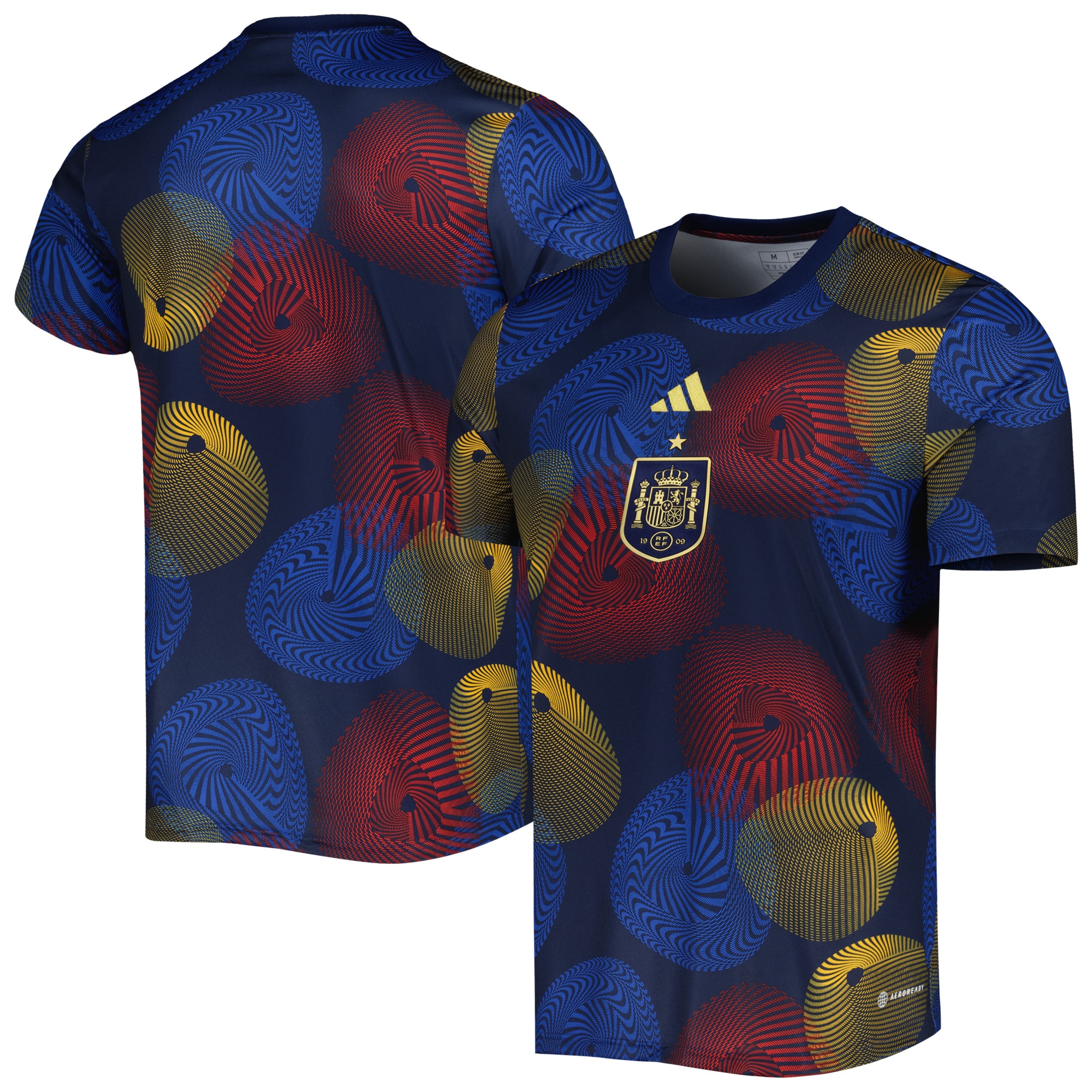 Spain National Team 2022 AEROREADY Pre-Match Top – Navy