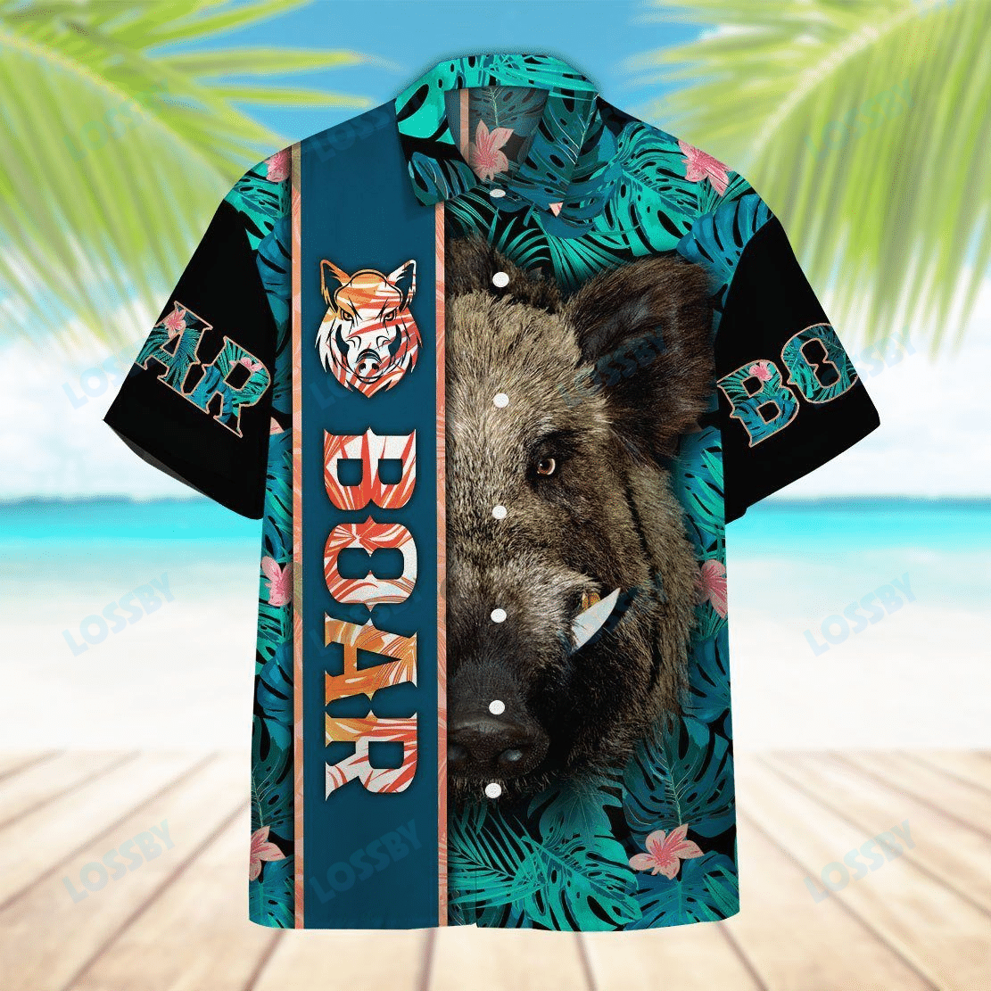 Amazing Boar Hunting Tropical Hawaiian Shirt Ha75909