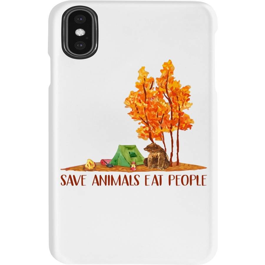 Save Animals Eat People Custom Design Phone case