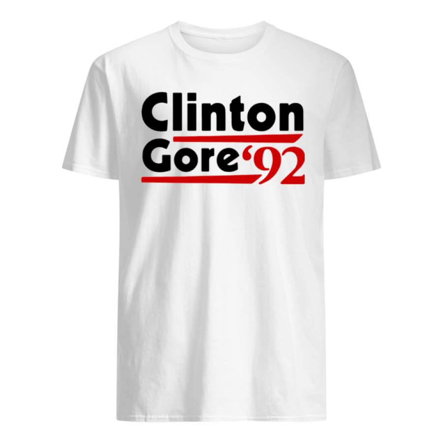 Clinton Gore ’92 Democratic Election Vintage Political Shirt