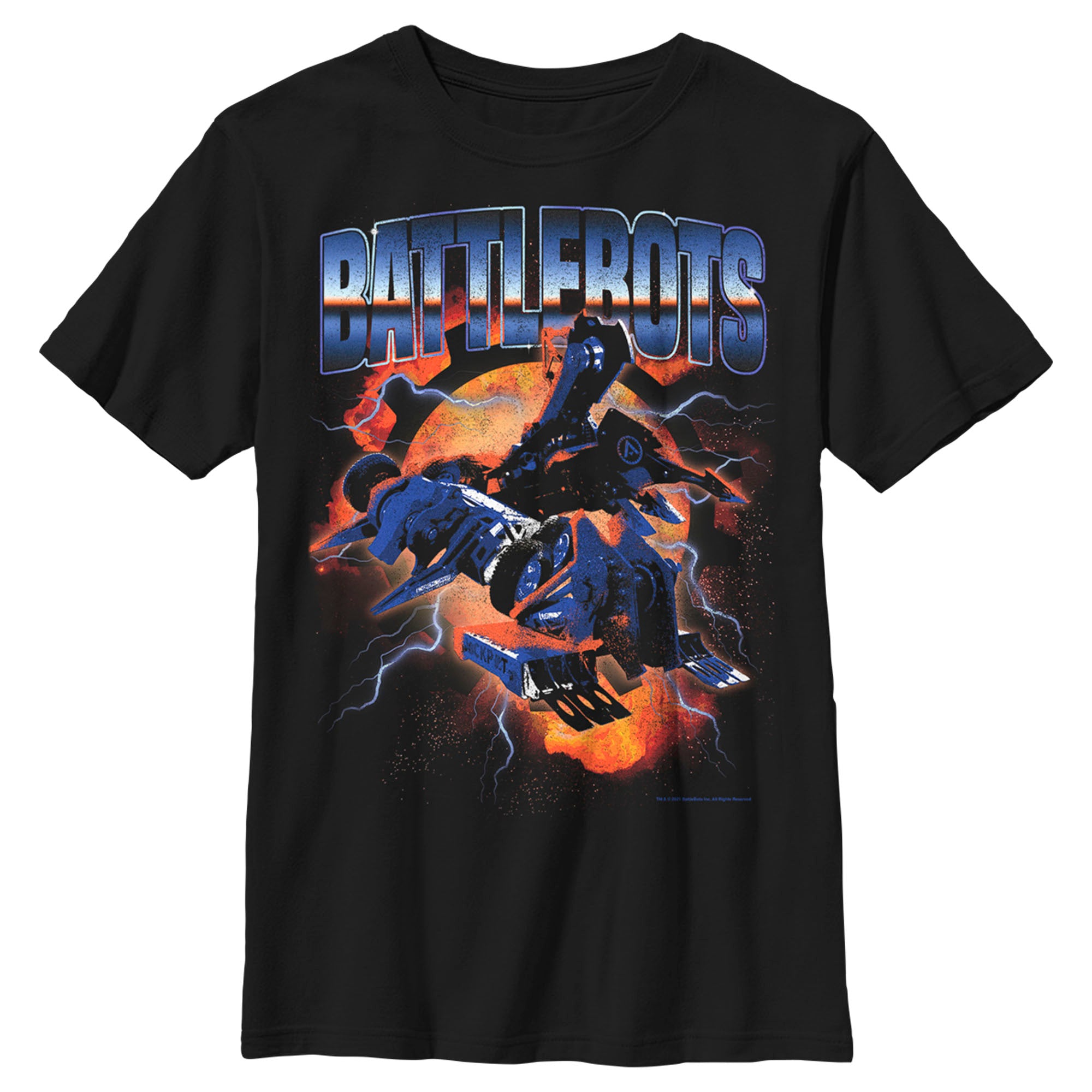 Boy’S Battlebots Jackpot, Sawblaze, And Lock-Jaw T-Shirt