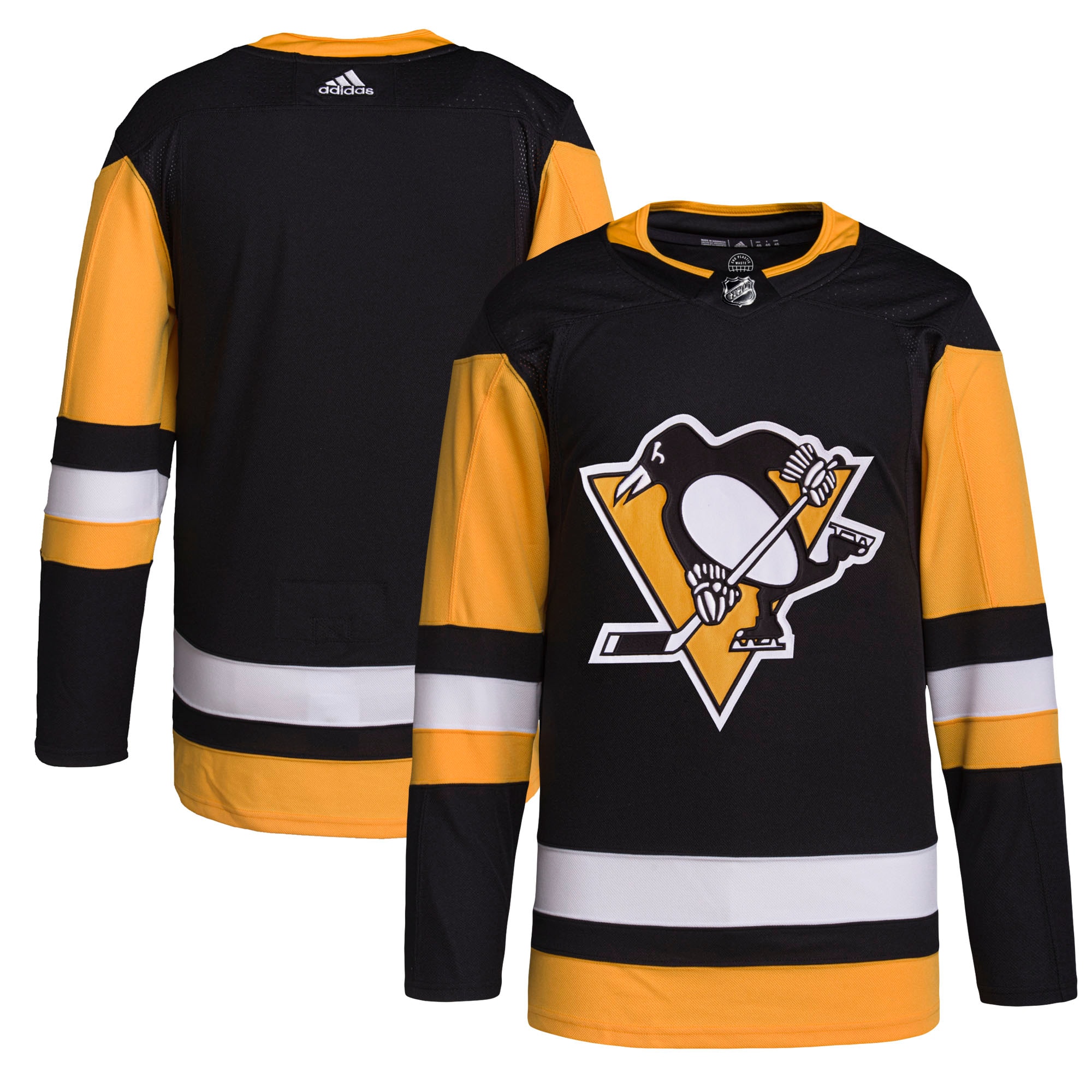 Pittsburgh Penguins Home Primegreen Authentic Jersey – Black