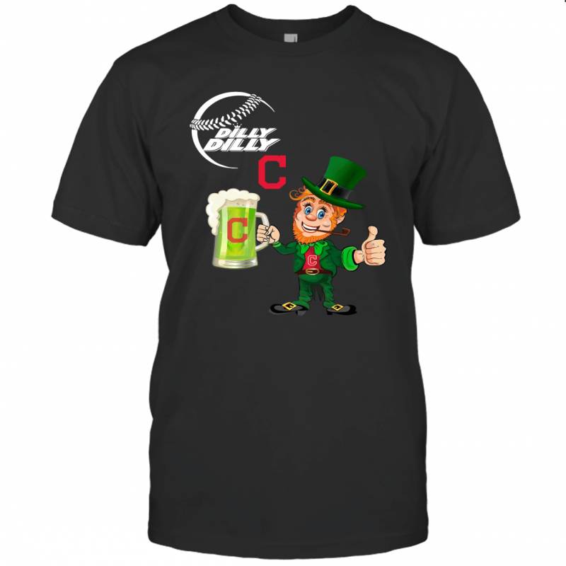 Cleveland Indians Dilly Dilly Saint Patrick Day T-Shirt