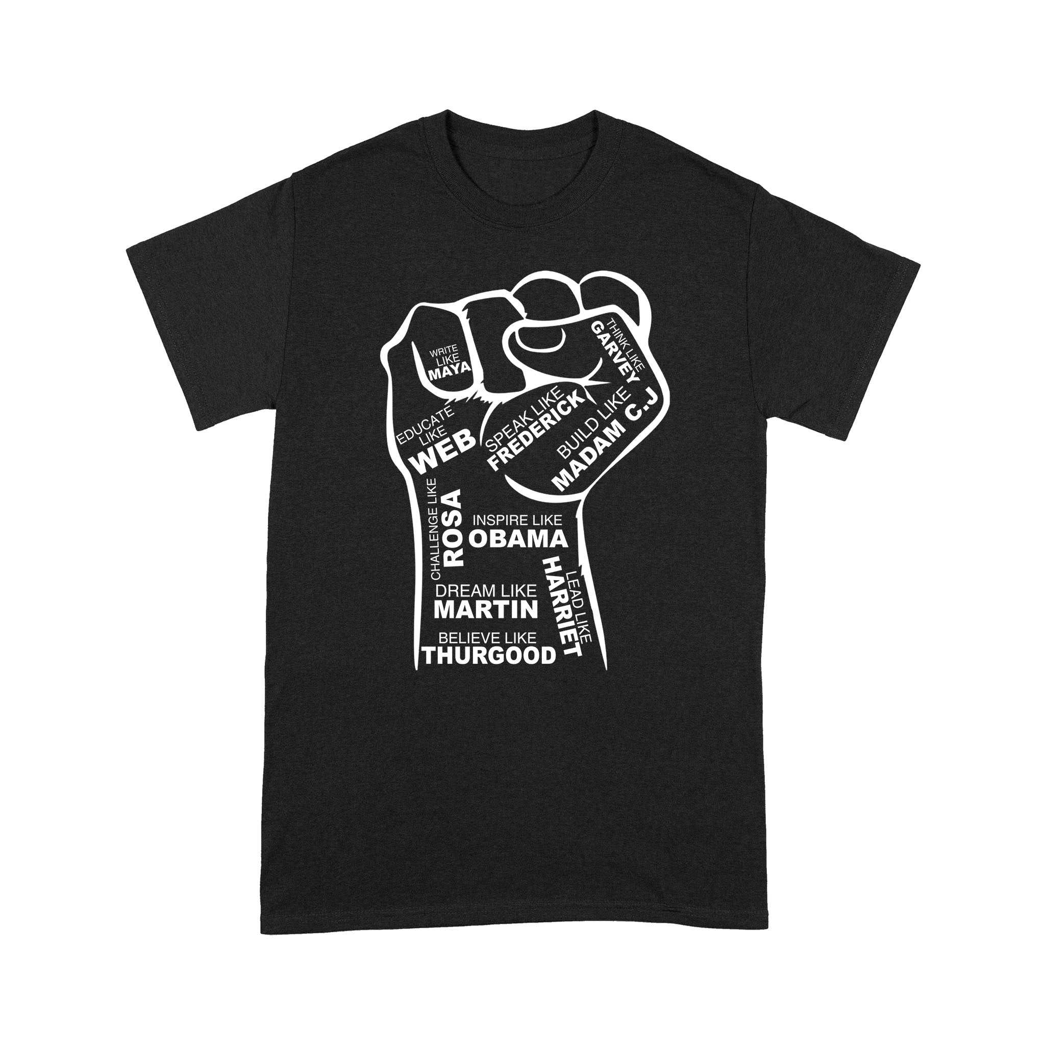 Black History Month African American Power – Standard T-shirt