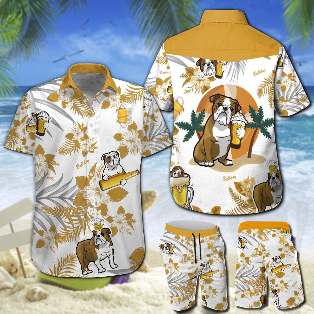 Bulldog Beer Hawaii Shirt 202 Ha28449