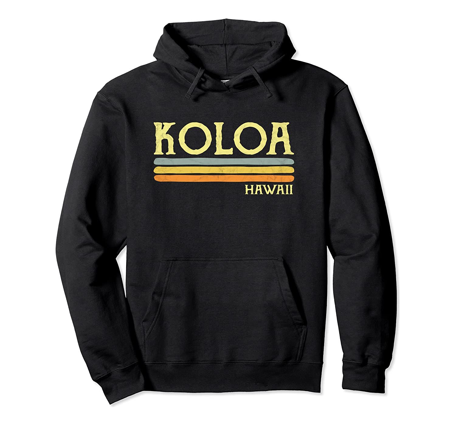 Vintage Koloa Hawaii HI Souvenir Gift Pullover Hoodie, T-Shirt, Sweatshirt, Tank Top, Racerback, Dolman