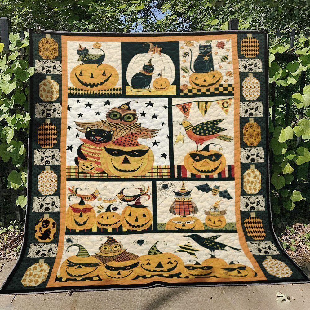 Halloween Cg270622 Quilt Blanket