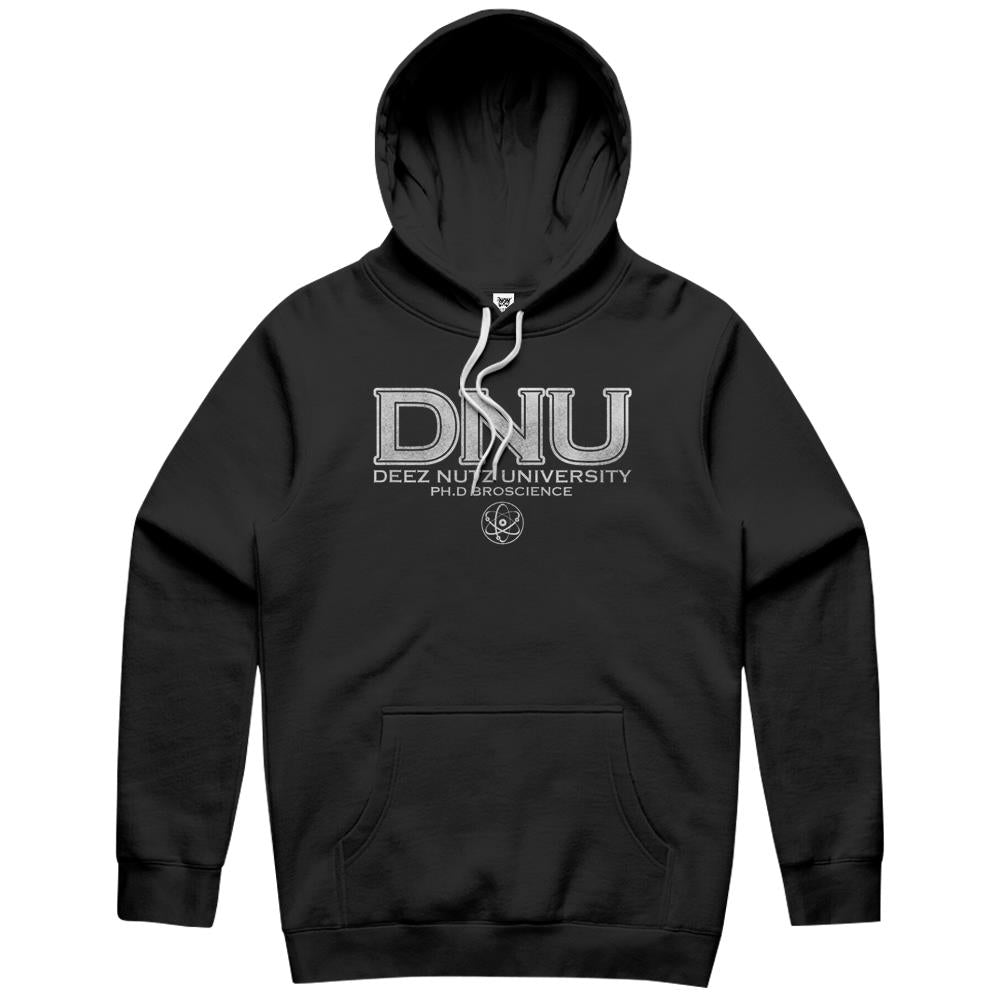 Bro Science Deez Nutz University Shirt Ph.D Alumni Hoodie