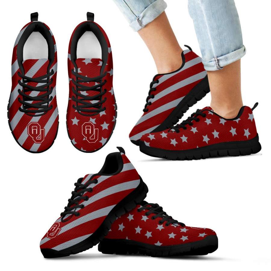 Splendid Star Mix Edge Fabulous Oklahoma Sooners Sneakers