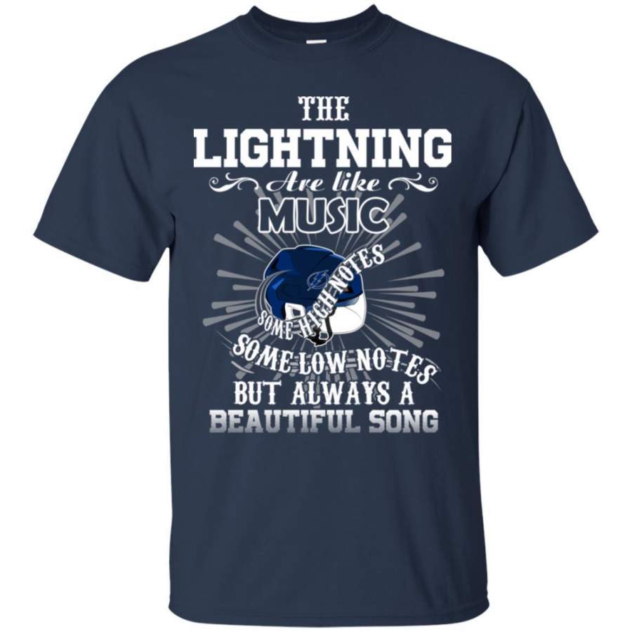 The Tampa Bay Lightning Are Like Music T Shirt