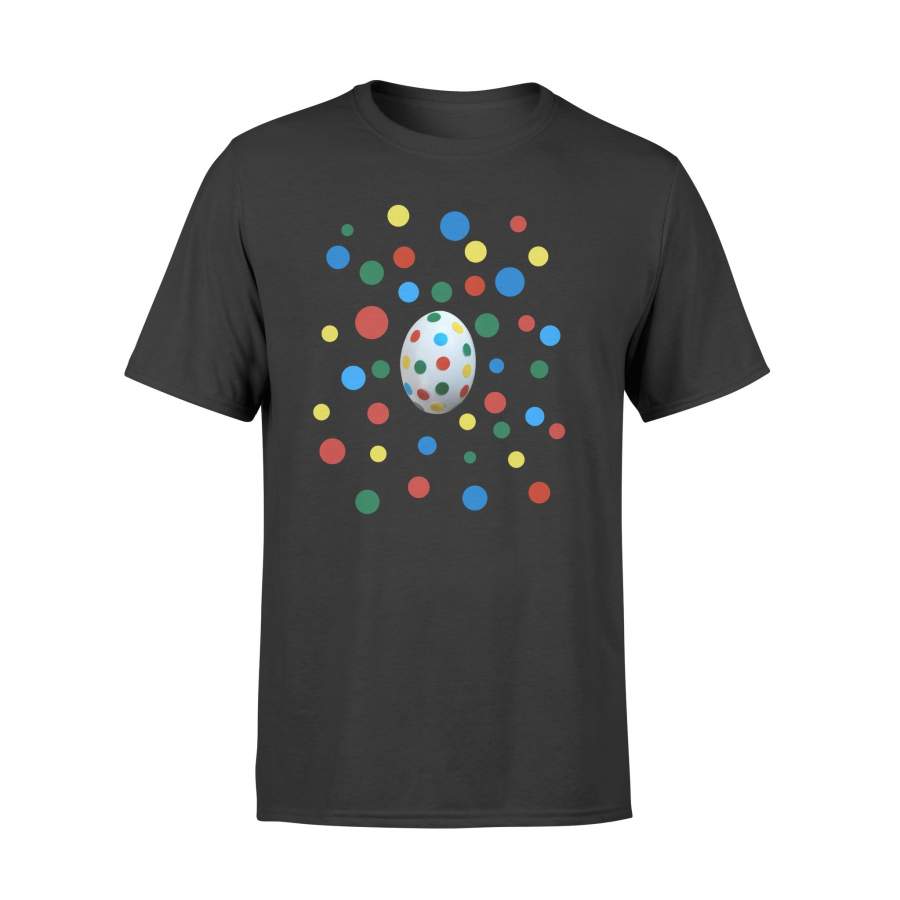 Easter Egg Polka Dots Now You See It Now You Don’t Tee T Shirt